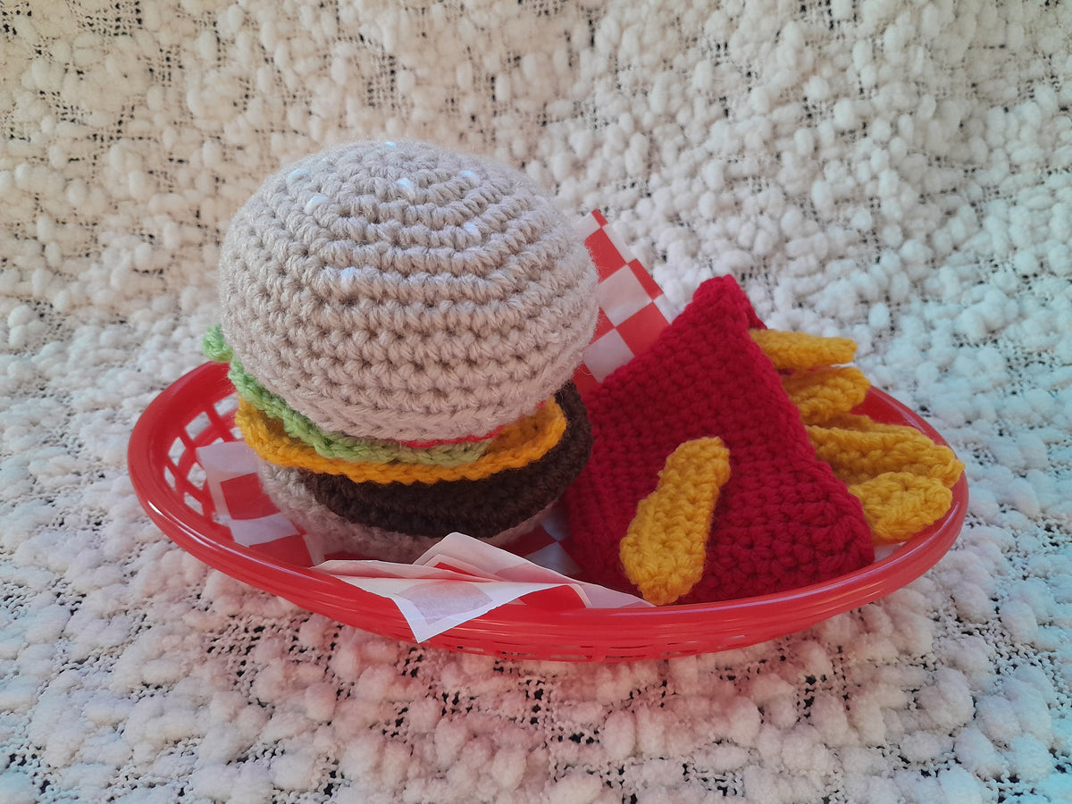 Burger & chips