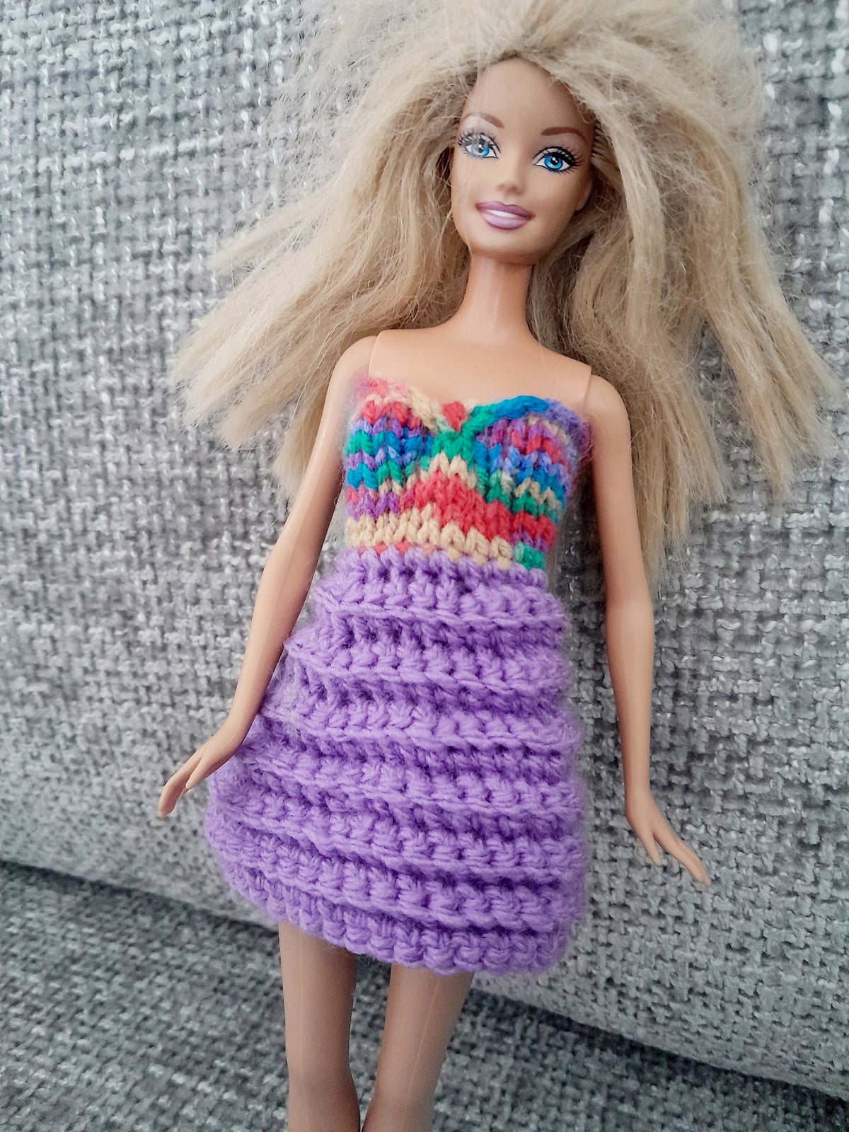 purple boob tube