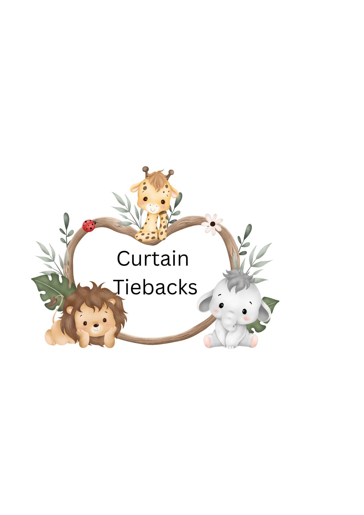 Curtain tiebacks